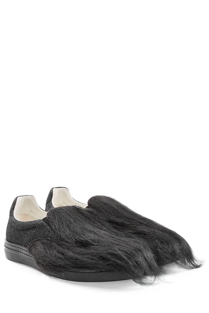 Maison Margiela Maison Margiela Statement Slip-on Sneakers - Black