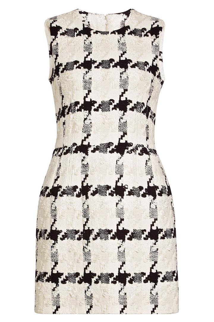 Alexander Mcqueen Alexander Mcqueen Dress With Cotton, Silk And Linen