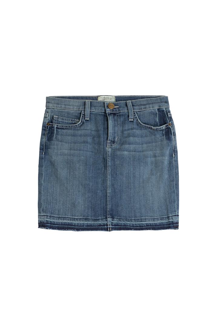 Current/elliott The Skinny Mini Denim Skirt