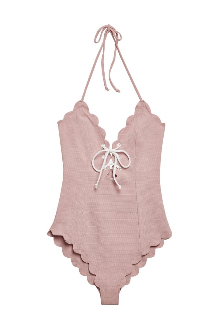 Marysia Marysia Broadway Laced Front One-piece