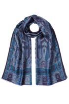 Etro Etro Printed Scarf With Wool And Silk - None