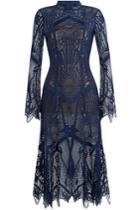 Jonathan Simkhai Jonathan Simkhai Crochet Lace Dress - Blue