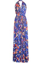 Emilio Pucci Emilio Pucci Printed Maxi Dress With Silk