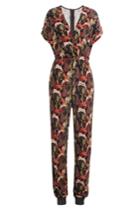 Just Cavalli Just Cavalli Printed Jumpsuit - Black