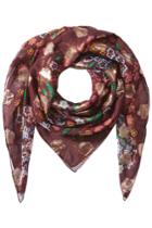 Burberry Shoes & Accessories Burberry Shoes & Accessories Printed Silk Scarf - Multicolored