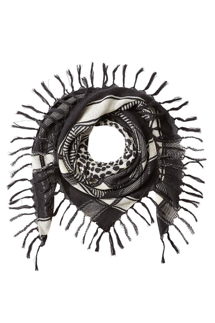 Barbara Bui Barbara Bui Wool Mixed Print Scarf