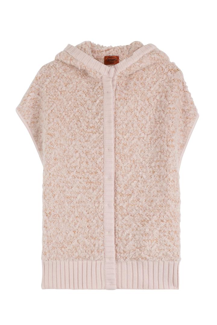 Missoni Missoni Oversized Vest With Wool - Rose