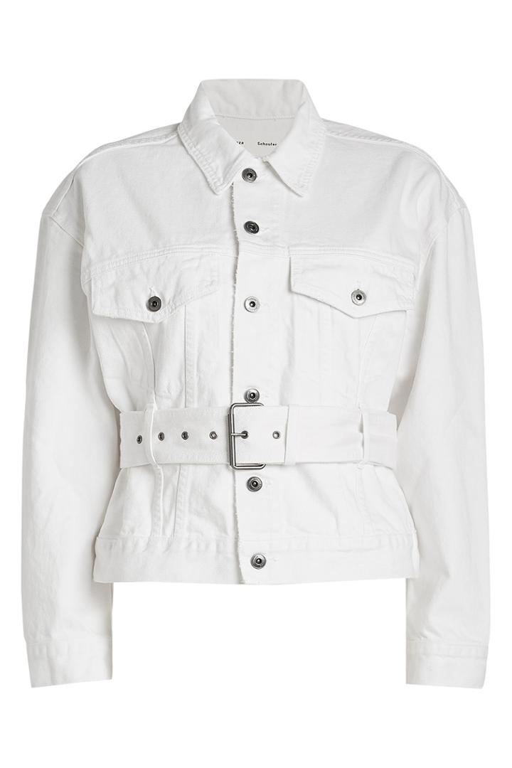 Pswl Pswl Denim Jacket With Belt