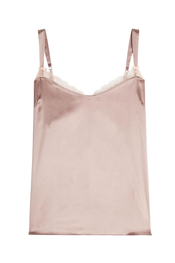 Heidi Klum Heidi Klum Egyptian Beauty Silk Camisole With Lace