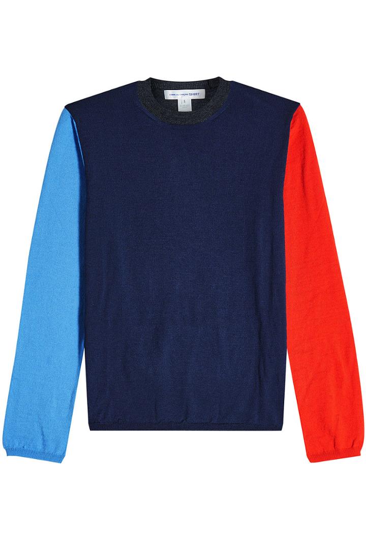 Comme Des Garcons Shirt Comme Des Garcons Shirt Pullover With Wool
