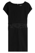 Juicy Couture Juicy Couture Embroidered Jersey Dress - Black