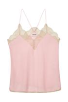 Zadig & Voltaire Zadig & Voltaire Christy Silk Camisole With Lace