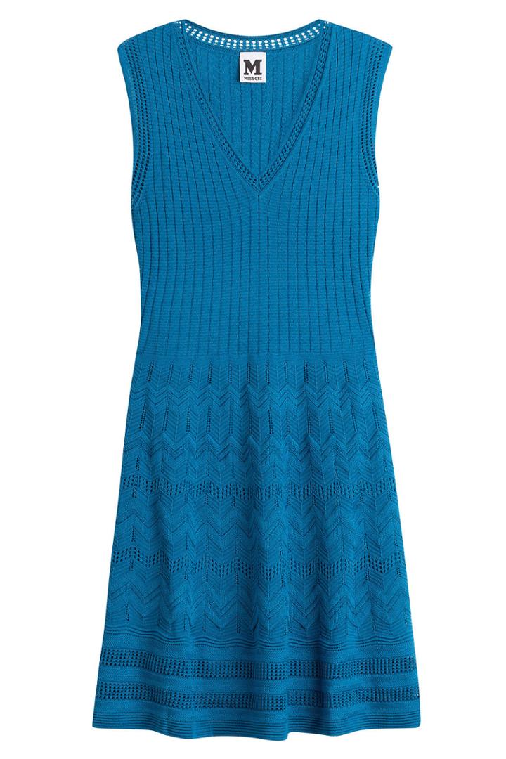 M Missoni M Missoni Sleeveless Wool-blend Dress