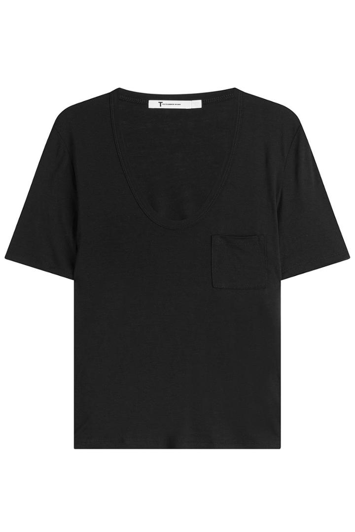 T By Alexander Wang T By Alexander Wang Jersey T-shirt With Breast Pocket