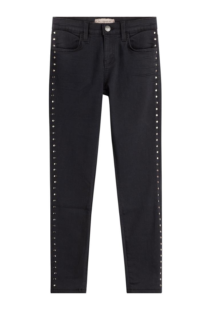 Current/elliott Current/elliott Skinny Jeans With Stud Embellishment - Black