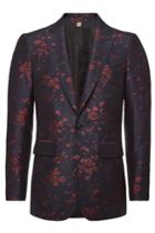 Burberry Burberry Printed Blazer With Wool And Cotton