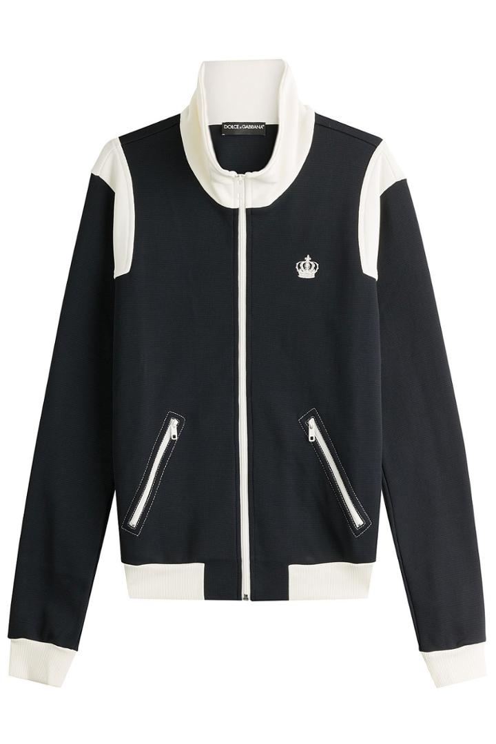 Dolce & Gabbana Dolce & Gabbana Two-tone Zip Front Cardigan - None