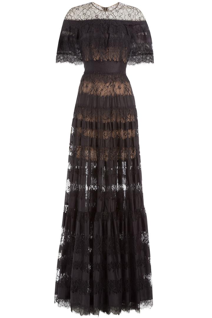 Elie Saab Elie Saab Floor-length Lace Dress