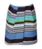 Missoni Striped Pleated Front Skirt