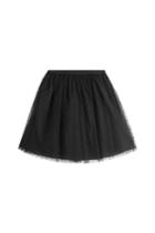 Red Valentino Red Valentino Dotted Tulle Mini-skirt - Black