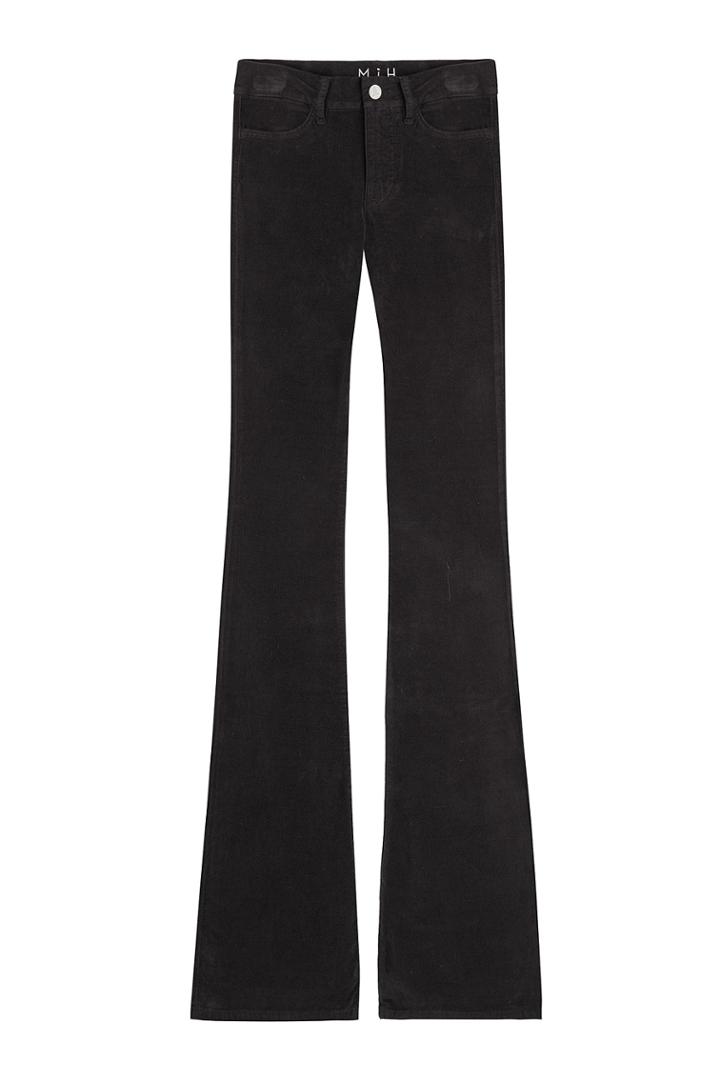 M I H Jeans M I H Jeans Marrakesh Bodycon Flared Jeans - Black