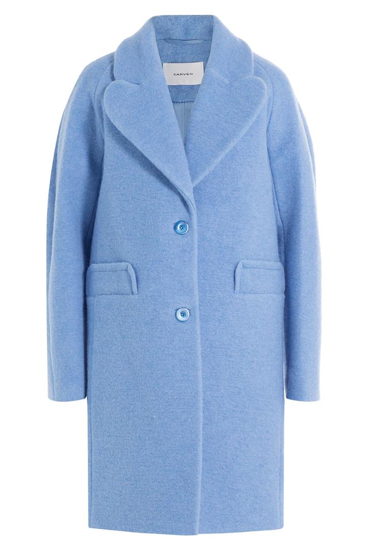 Carven Carven Coat With Heart Lapels