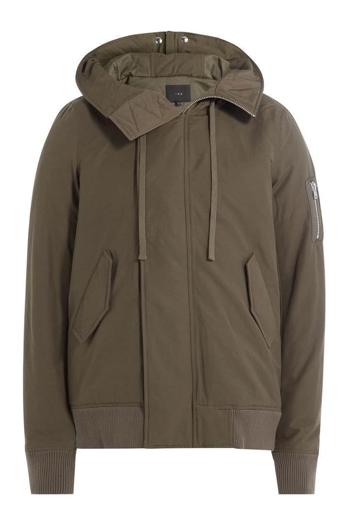 Iro Iro Jacket With Hood - Green
