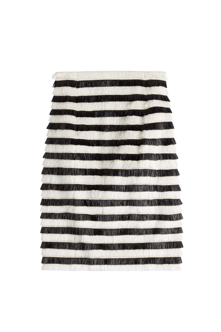 Balmain Balmain Fringe Skirt - Multicolored