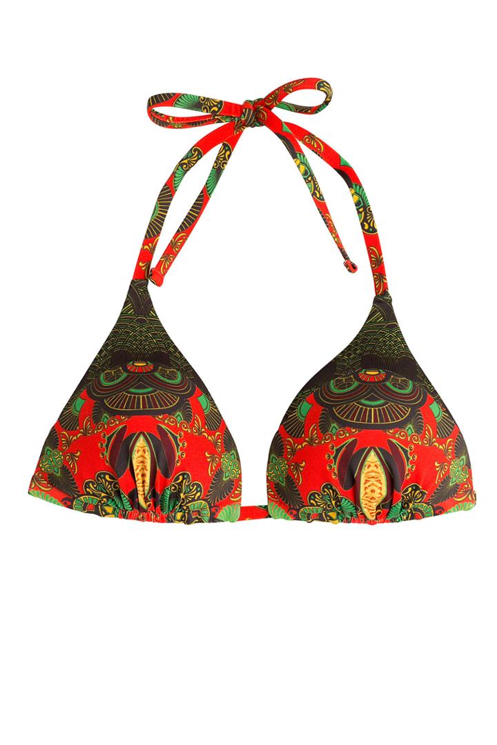 Paolita Paolita Padded Bikini Top - Multicolor
