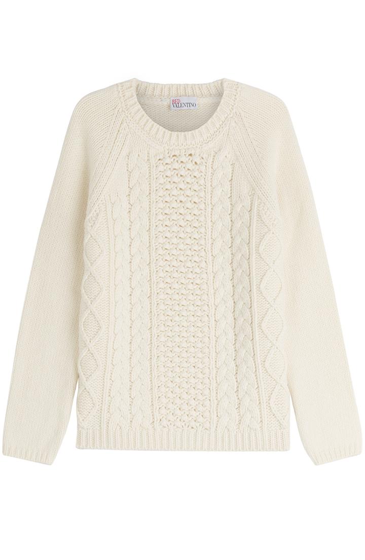 Red Valentino Virgin Wool Pullover