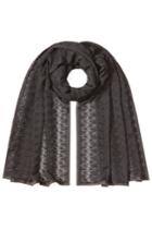 Missoni Missoni Crochet Knit Scarf - Black