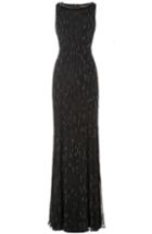 Jenny Packham Embellished Floor-length Silk Gown