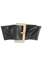 Moschino Leather Bandeau Top