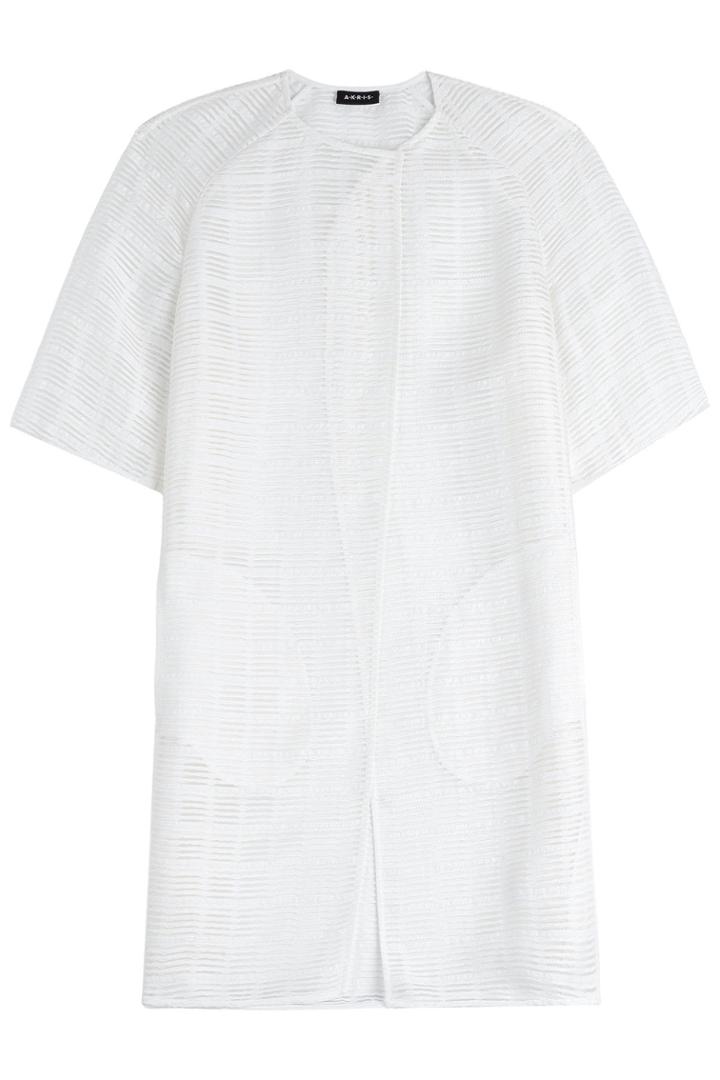 Akris Akris Akris Coat With Short Sleeves