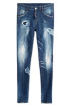 Dsquared2 Dsquared2 Cropped Distressed Jeans