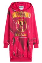 Moschino Moschino Printed Sweatshirt Dress - Magenta