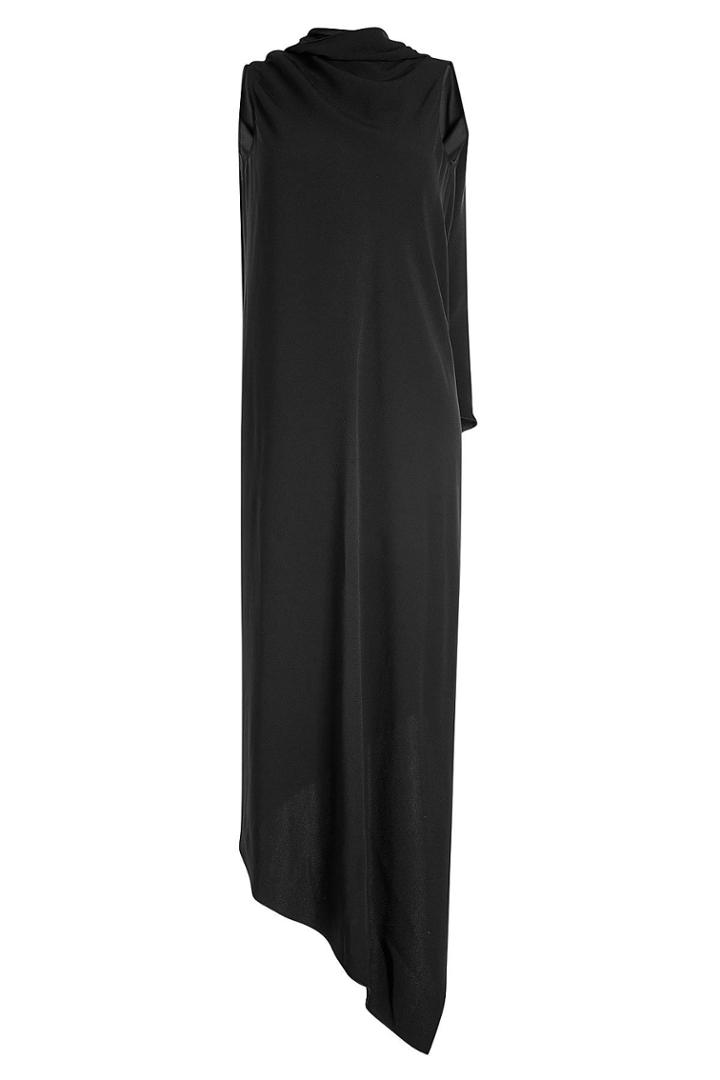 Jil Sander Jil Sander Asymmetric Dress With Draped Back