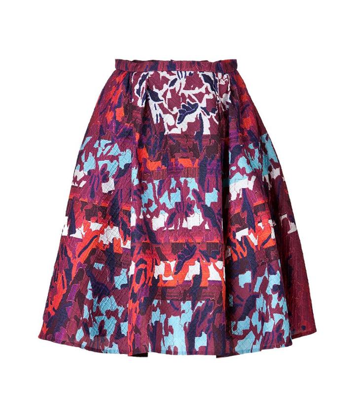 Peter Pilotto Printed Circle Skirt