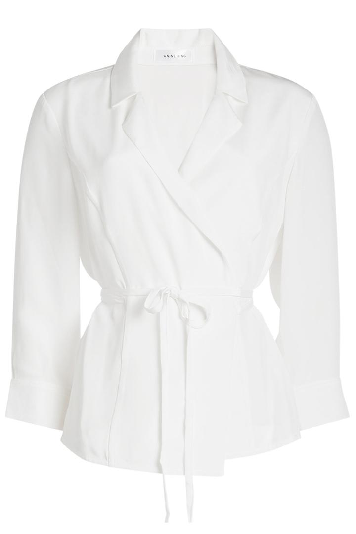 Anine Bing Anine Bing Ella Silk Top