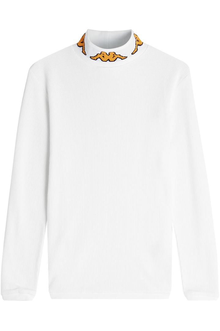 Kappa Kontroll Kappa Kontroll Printed Cotton Turtleneck Pullover
