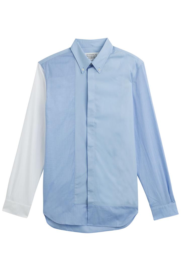 Maison Margiela Maison Margiela Color Block Cotton Shirt - Multicolor