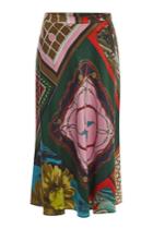 Boutique Moschino Boutique Moschino Printed Midi Skirt