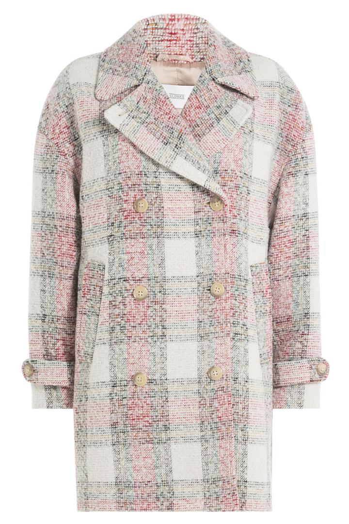 Closed Closed Plaid Coat - Multicolored