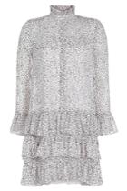 Zadig & Voltaire Zadig & Voltaire Rebbie Goa Printed Dress With Ruffles
