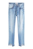 Frame Denim Frame Denim Patchwork Straight Cropped Jeans