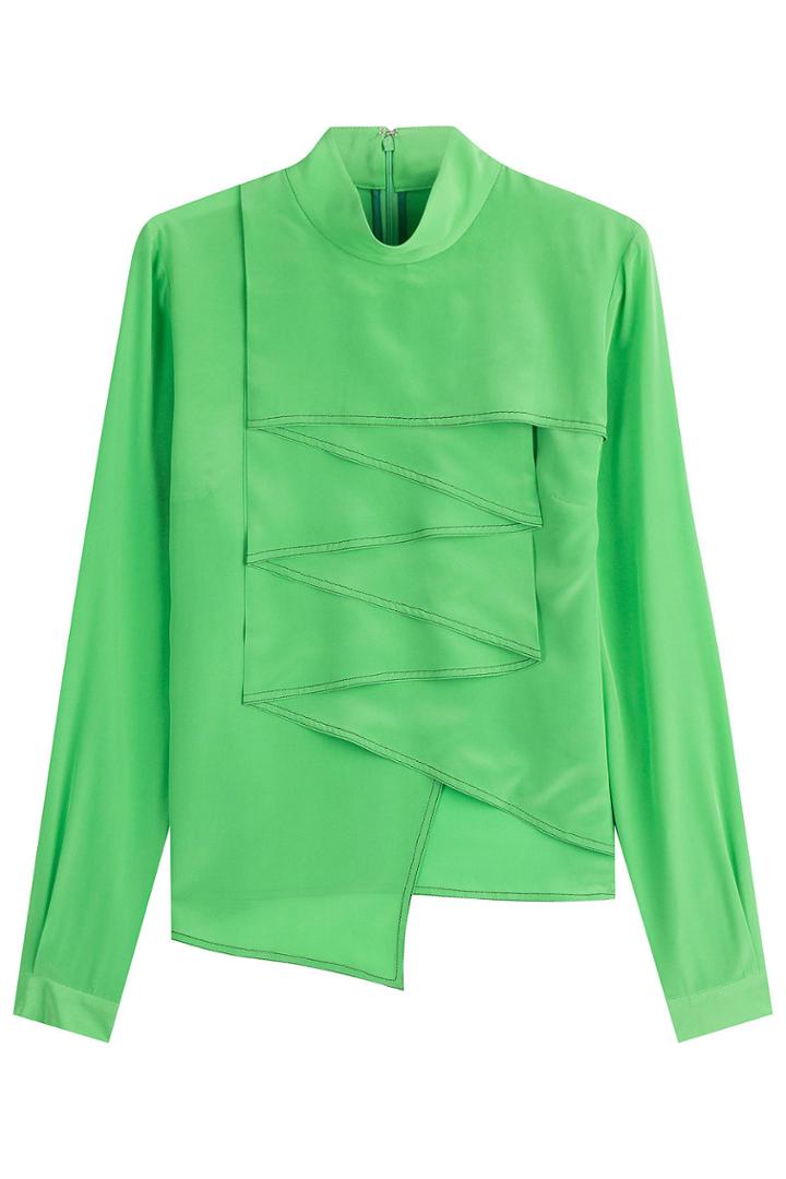 Marco De Vincenzo Marco De Vincenzo Silk Blouse - Purple