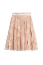 Alexander Mcqueen Alexander Mcqueen Lace Skirt With Silk Lining - Beige