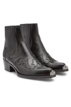 Calvin Klein 205w39nyc Calvin Klein 205w39nyc Cal Calveta Leather Ankle Boots