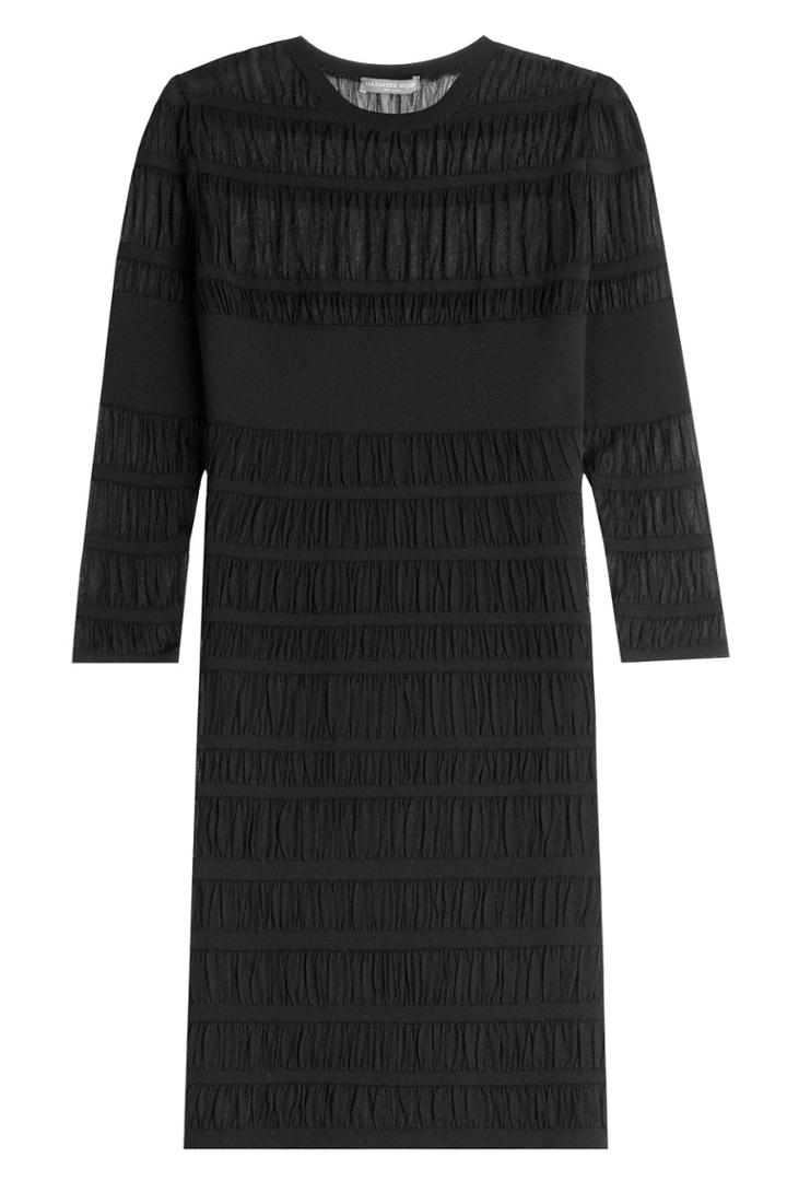 Alexander Mcqueen Alexander Mcqueen Dress With Sheer Inserts