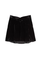 Anna Sui Anna Sui Velvet Skirt With Silk